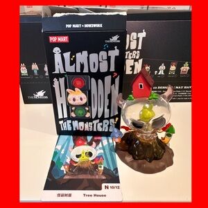 Pop Mart Tree House Monster Action Figure. 100% Authentic. Bought from Popmart.